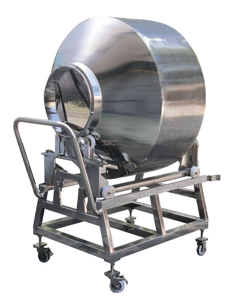 Máquina de recubrimiento de alta eficiencia intercambiable de tambor